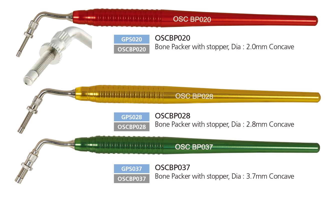 OSUNG Bone Packers with Stopper
